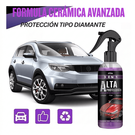 AutoCeramix: Protector de Auto 3 En 1 - Spray 150 ml