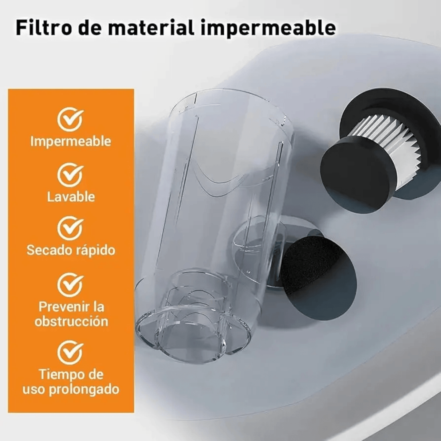 EasyClean Pro: Aspiradora Portátil Inalámbrica 2 en 1