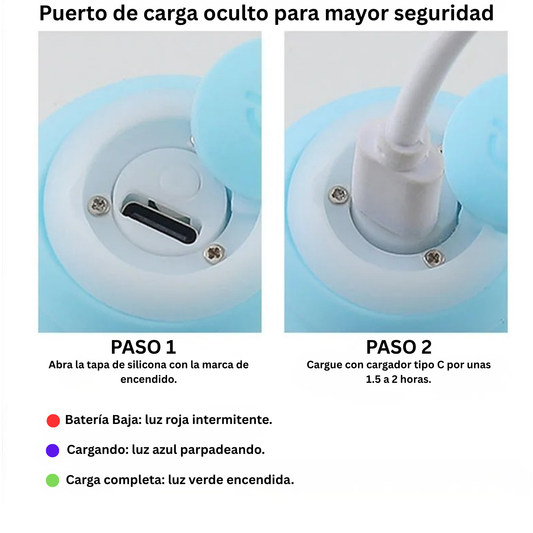 Pelota Interactiva Recargable para Mascotas