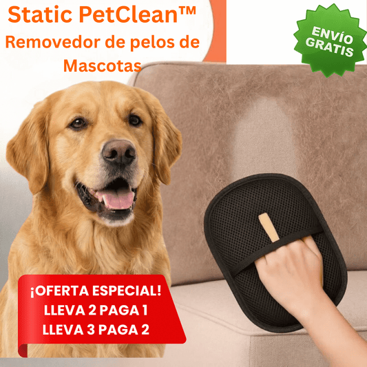 Static PetClean™: Guante Removedor de Pelos de Mascotas