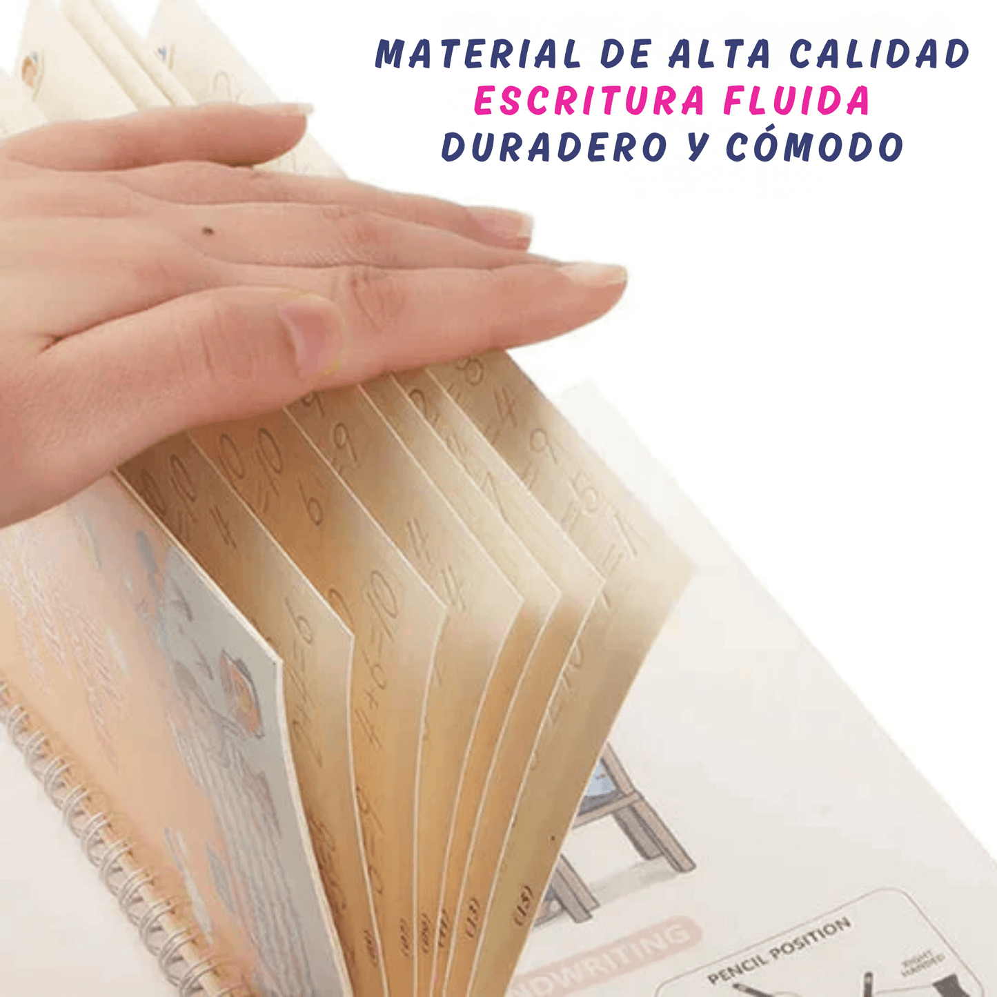 SURCOS MÁGICOS: Set de Libros de Caligrafía Reutilizables