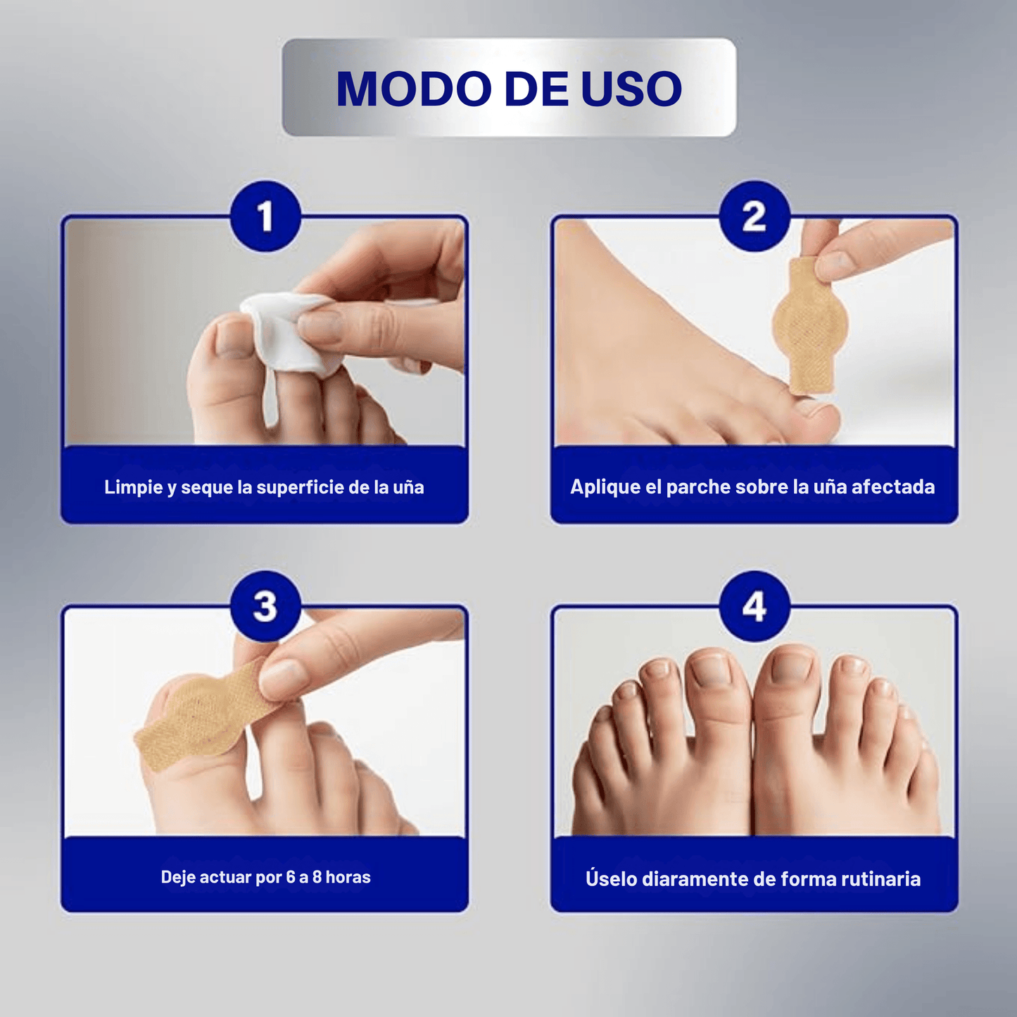 Súper Combo TotalPatch: Un parche para cada molestia.