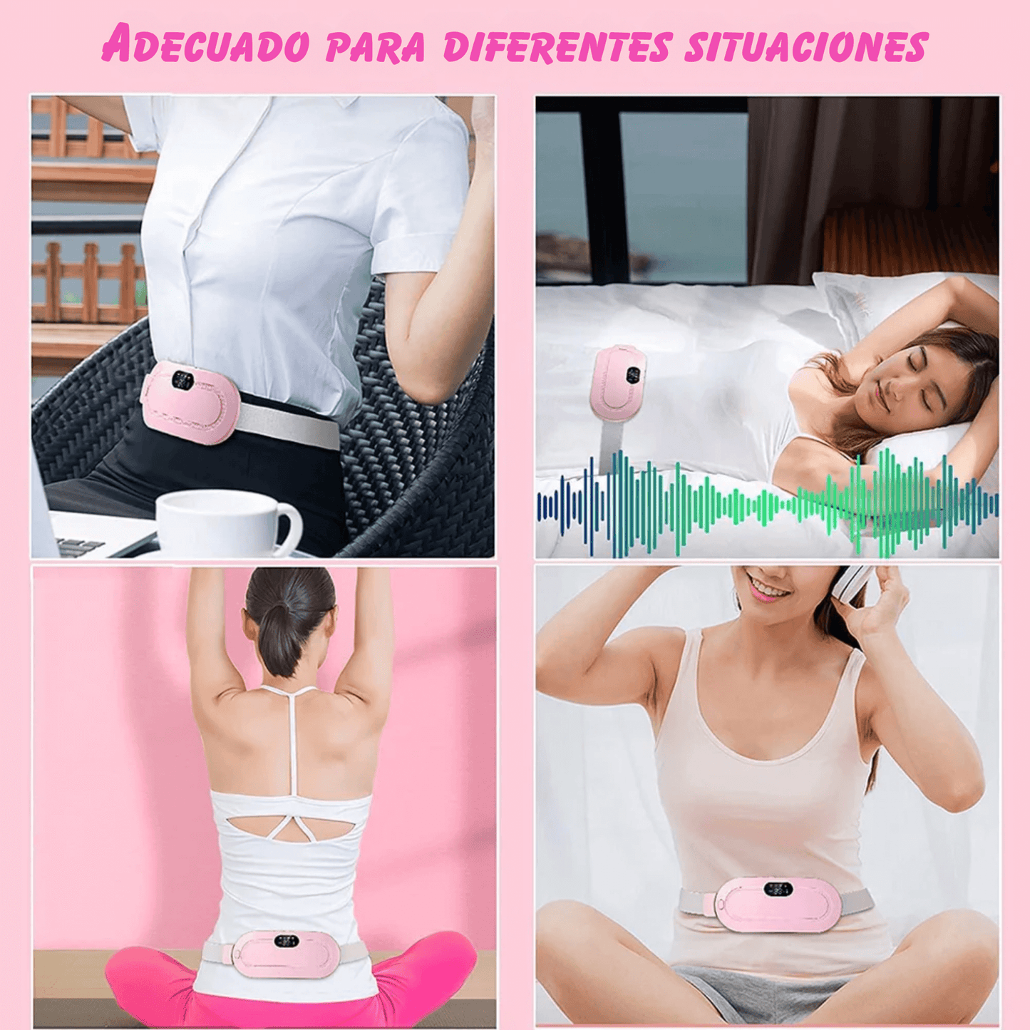 Lady Therm Belt™: Cinturón térmico para dolores menstruales