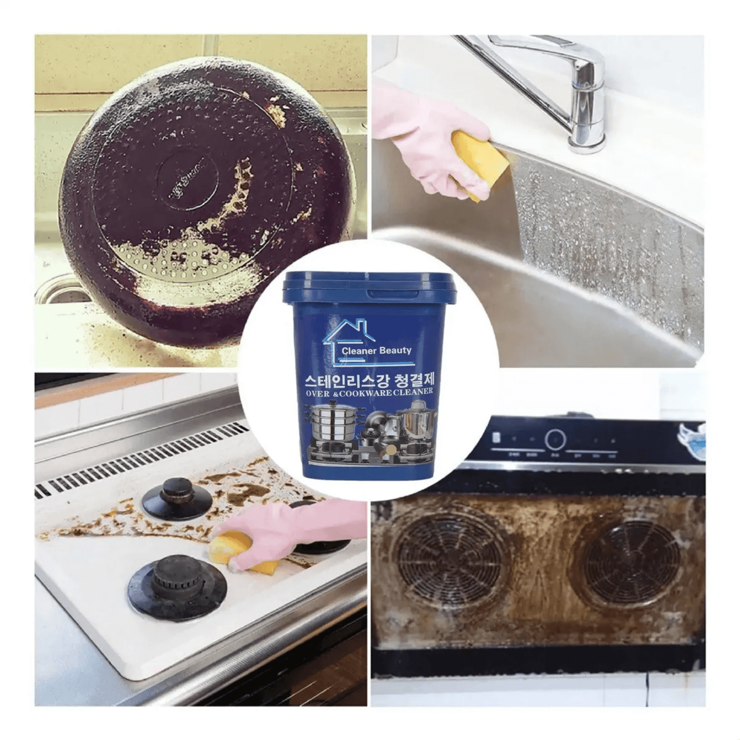BrilloMax: Pasta limpiadora para acero inoxidable