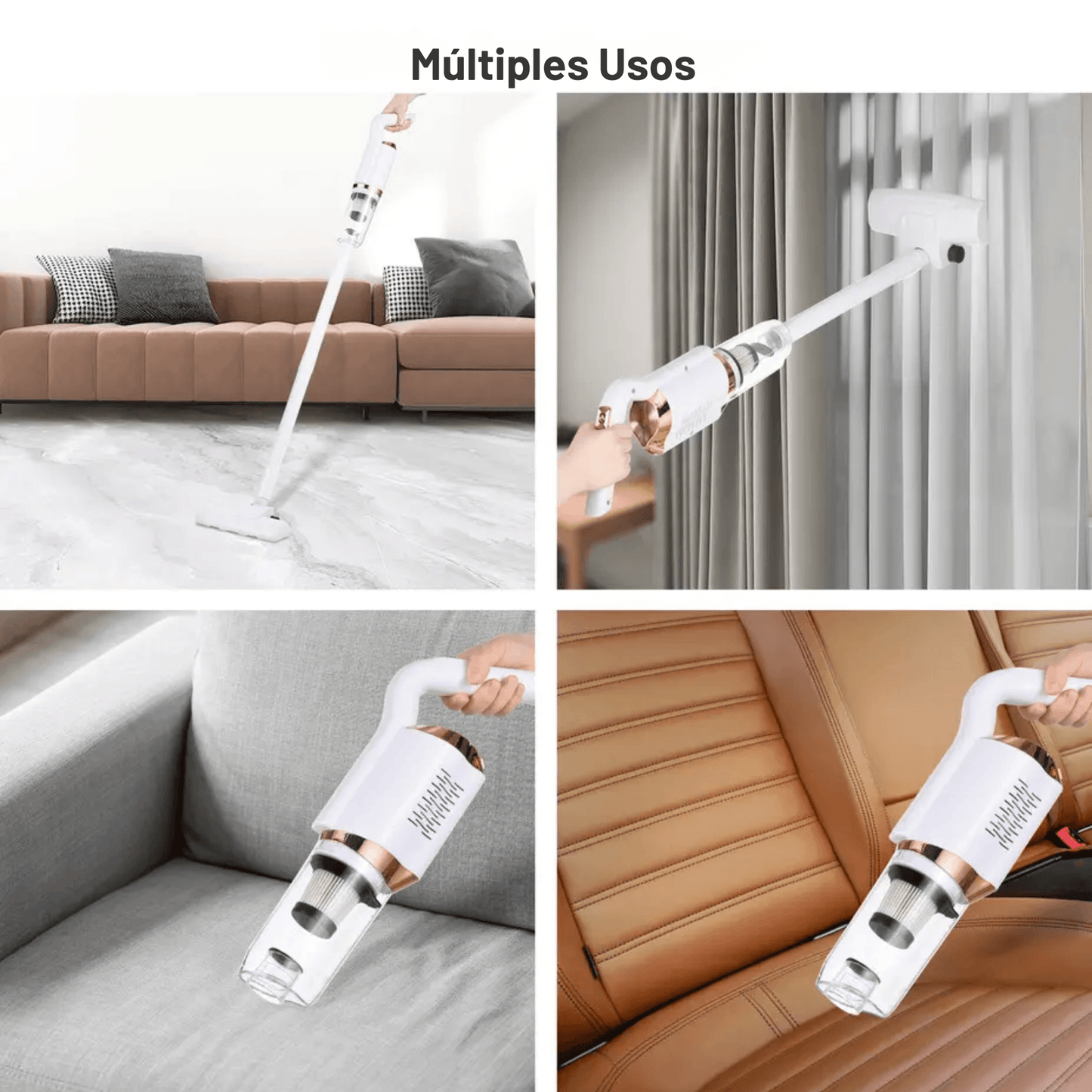 EasyClean Pro: Aspiradora Portátil Inalámbrica 2 en 1