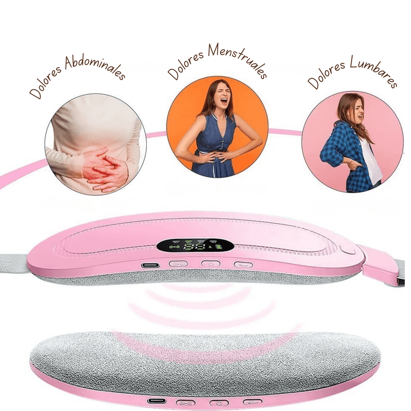 Lady Therm Belt™: Cinturón térmico para dolores menstruales