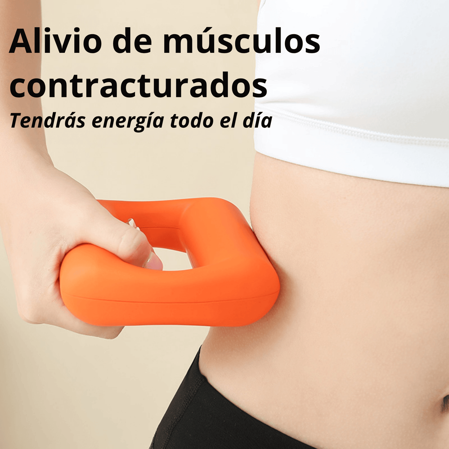 Anillo Masajeador Portátil: Vibrador para masajes corporales