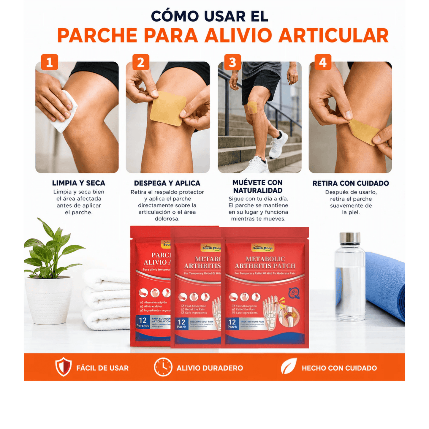 Súper Combo TotalPatch: Un parche para cada molestia.