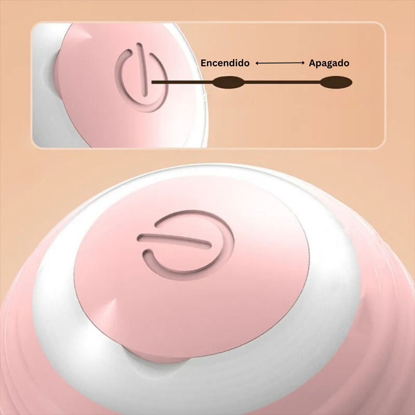 Pelota Interactiva Recargable para Mascotas