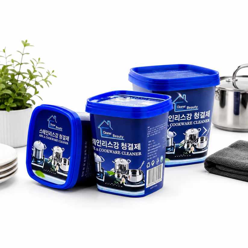 BrilloMax: Pasta limpiadora para acero inoxidable